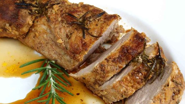 Μυρωδάτο χοιρινό ψαρονέφρι στο φούρνο